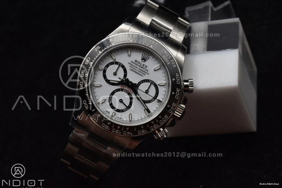 Rolex SL4801 Daytona 126500 Factory VS 1:1 Steel Movement 904L In White 1054 Dial FreshLook SBF 0823